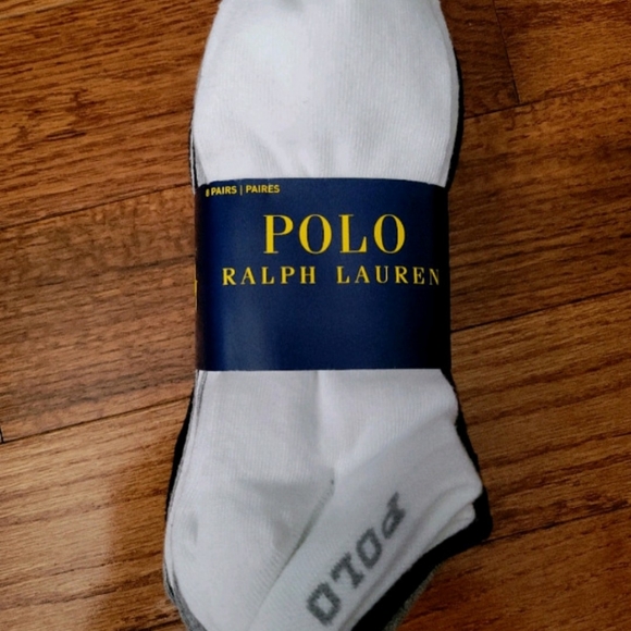 Ralph Lauren Polo Ankle Socks - Picture 1 of 4